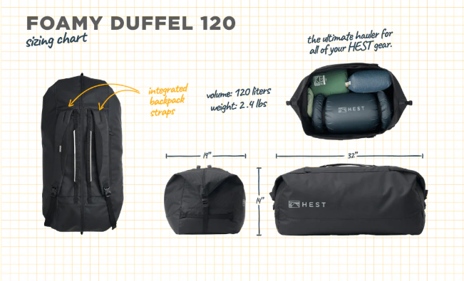 HEST | Foamy Duffel