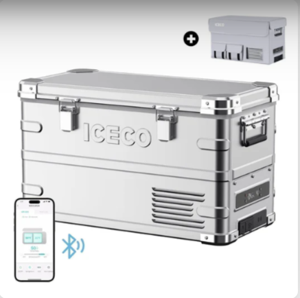 ICECO | APL35 Ultra-light Dual Zone Aluminum Freezer with Cover
