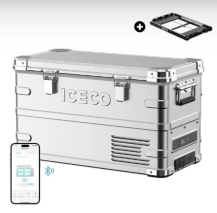 ICECO | APL35 Ultra-light Dual Zone Aluminum Freezer with Slider