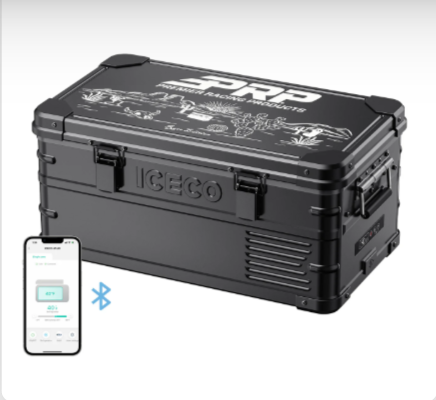 ICECO | 21QT APL20 Black Aluminum Freezer Single Zone | PRP X ICECO LIMITED EDITION