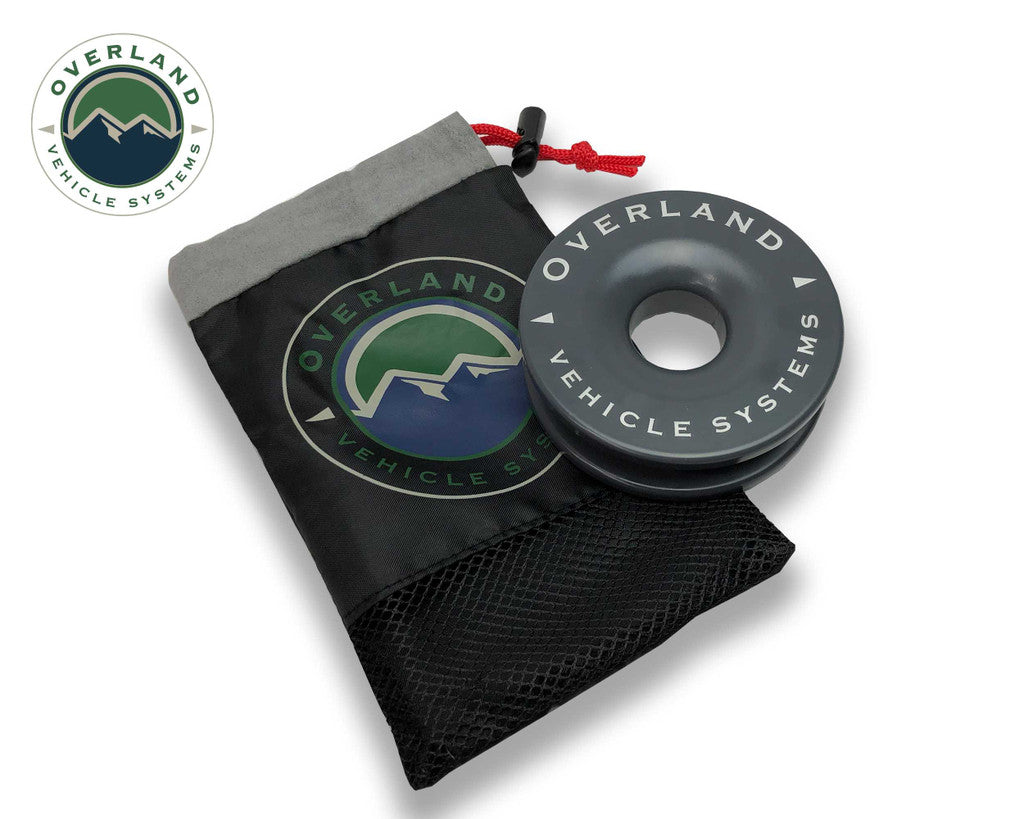 OVERLAND VEHICLE SYSTEMS | Combo Pack Soft Shackle 7/16" 41,000 lb. and Recovery Ring 4.0" 41,000 lb. (19-4716)