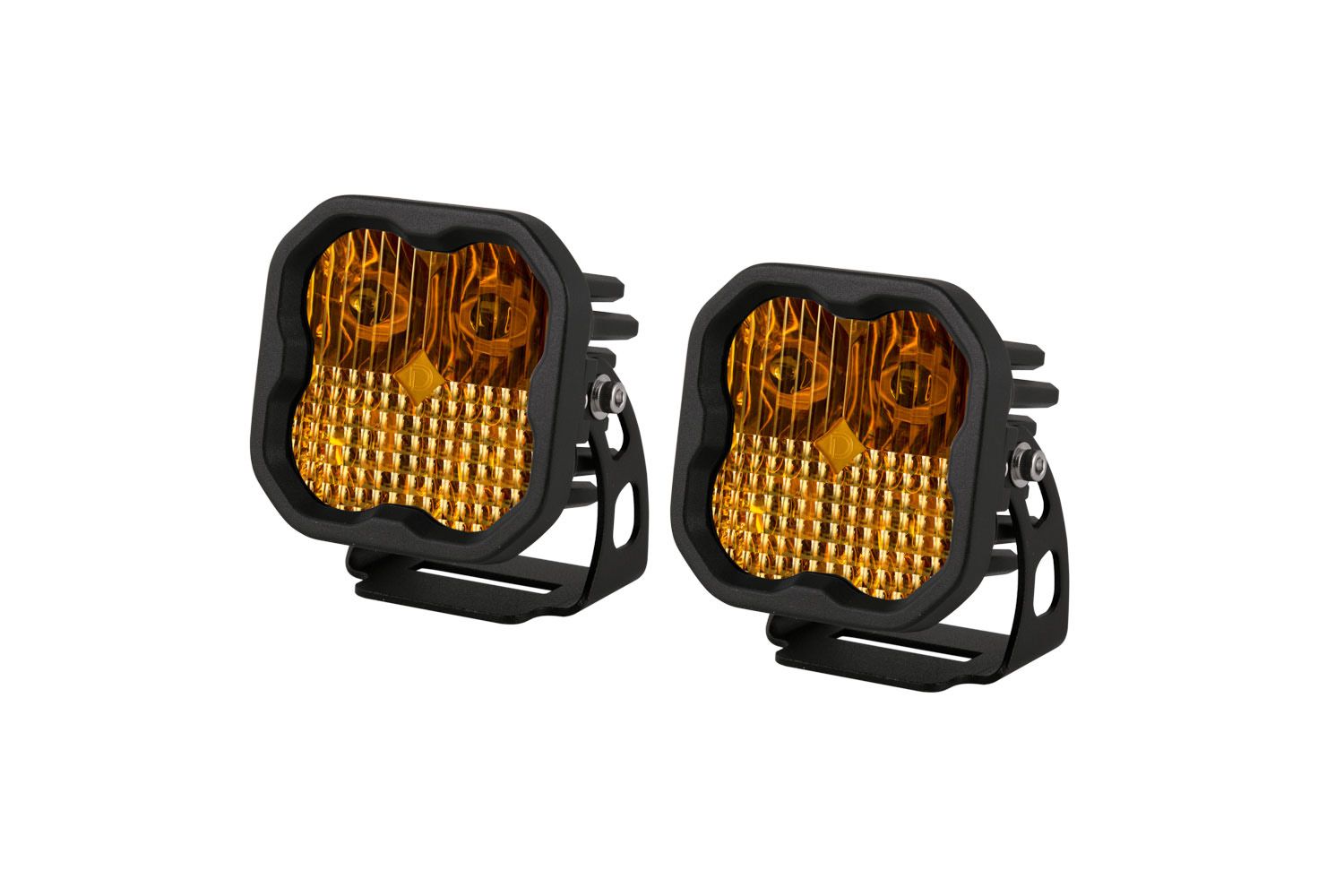 DIODE DYNAMICS | SS3 SAE Yellow Max LED Pod (Pair)