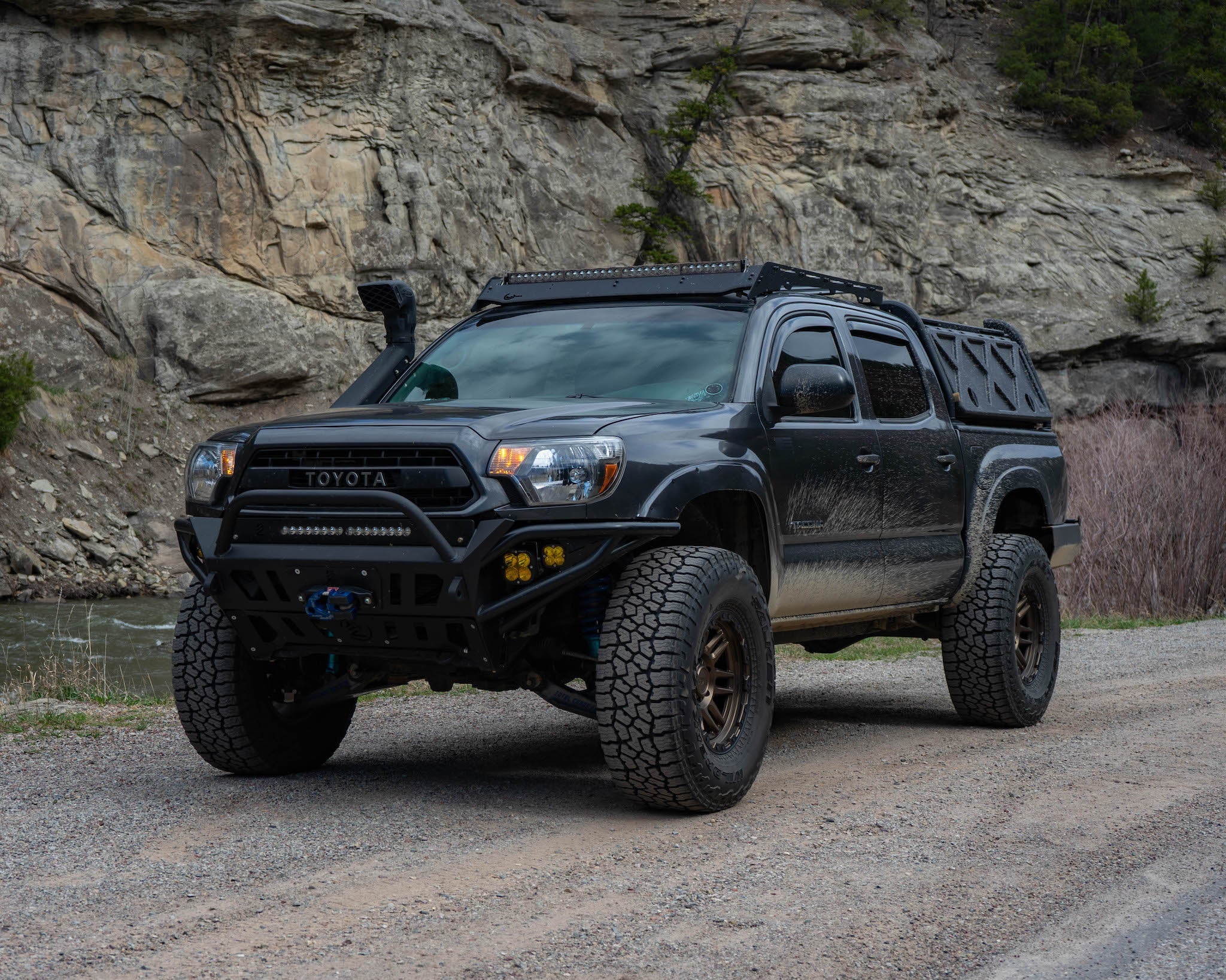 LIL B's FABRICATION | Tacoma 2nd Gen 2012-2015 Hybrid Bumper
