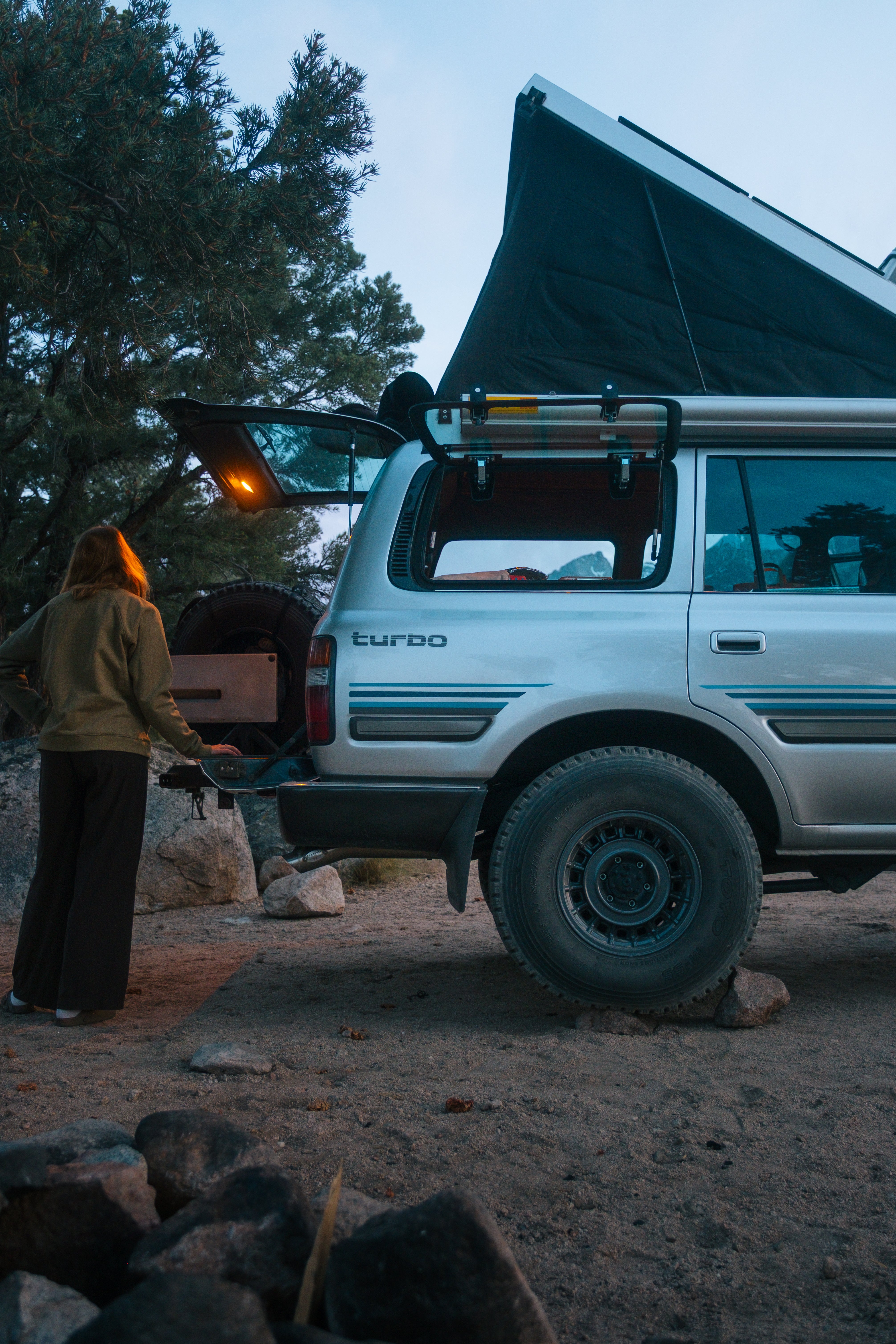 PROWINGCO | Land Cruiser 80 Series Gullwing System Window Passenger Side