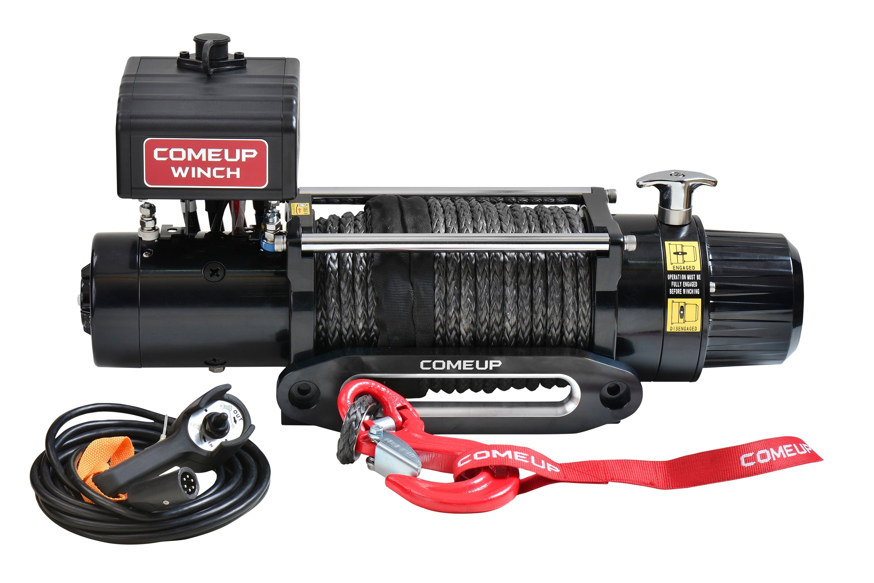 COMEUP WINCH | DV-9s 12V, Synthetic Rope