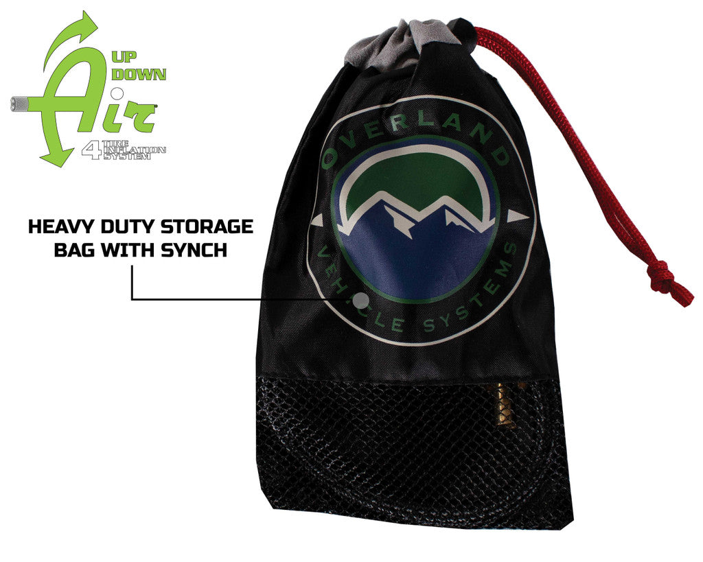 UP DOWN AIR | EGOI Digital Tire Deflator with Valve Kit & Storage Bag Universal (12020001)