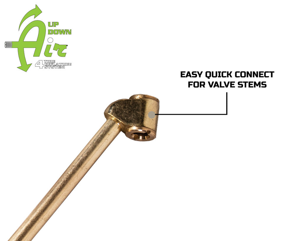 UP DOWN AIR | EGOI Digital Tire Gauge with Valve Kit & Storage Bag Universal (12010001)
