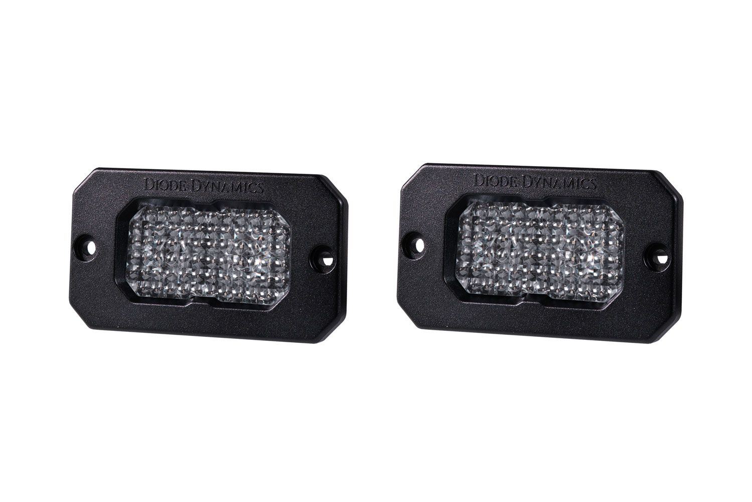 DIODE DYNAMICS | SSC2 SAE White Sport Flush Mount LED Pod (Pair)