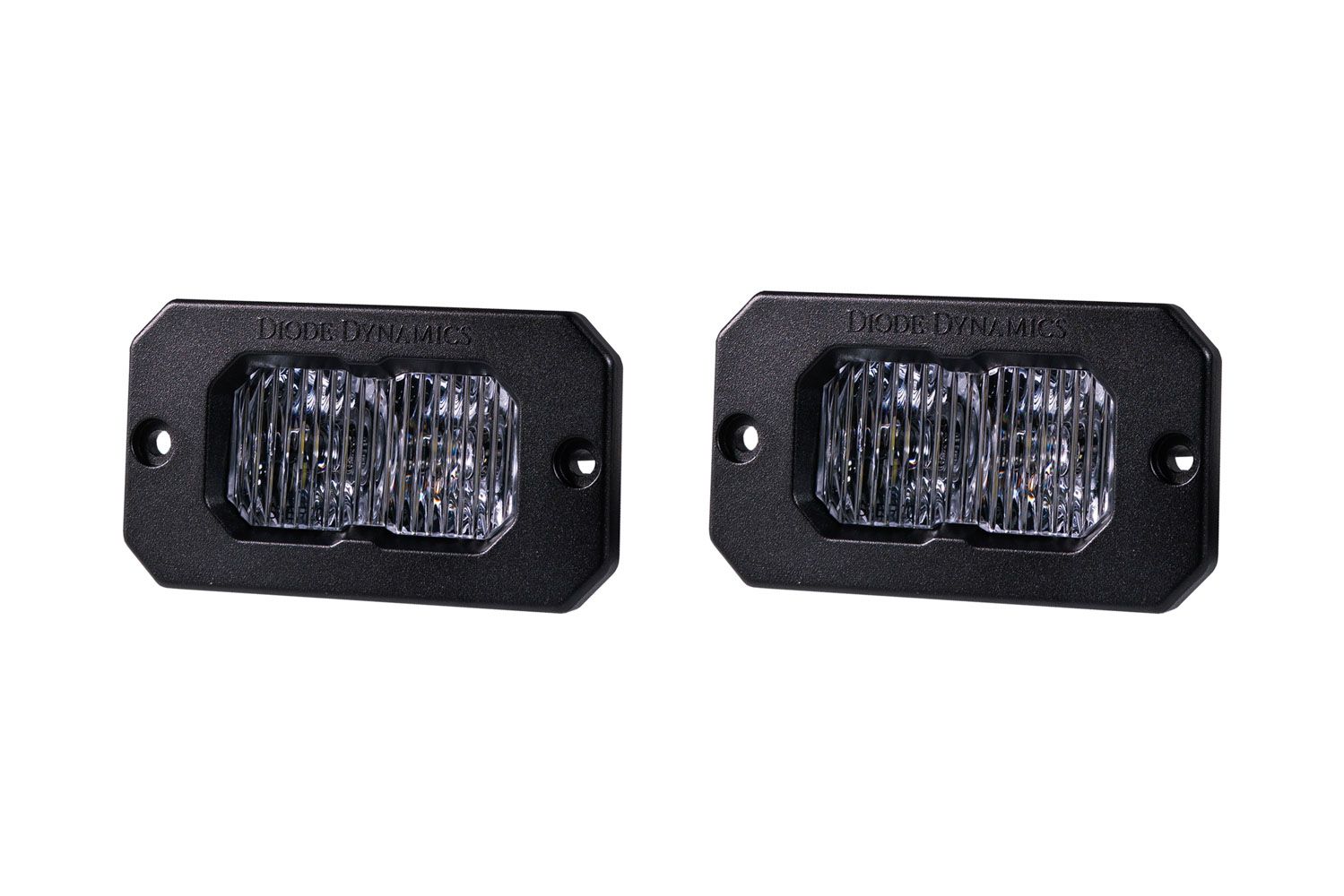 DIODE DYNAMICS | SSC2 SAE White Sport Flush Mount LED Pod (Pair)