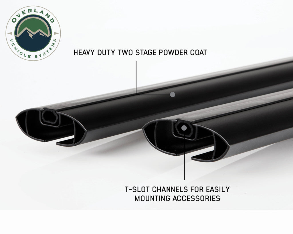 OVERLAND VEHICLE SYSTEMS | Freedom Cross Bars System for Factory Side Rail Mount (220301079)