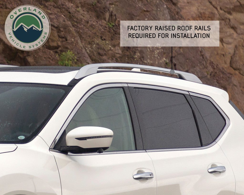 OVERLAND VEHICLE SYSTEMS | Freedom Cross Bars System for Factory Side Rail Mount (220301079)