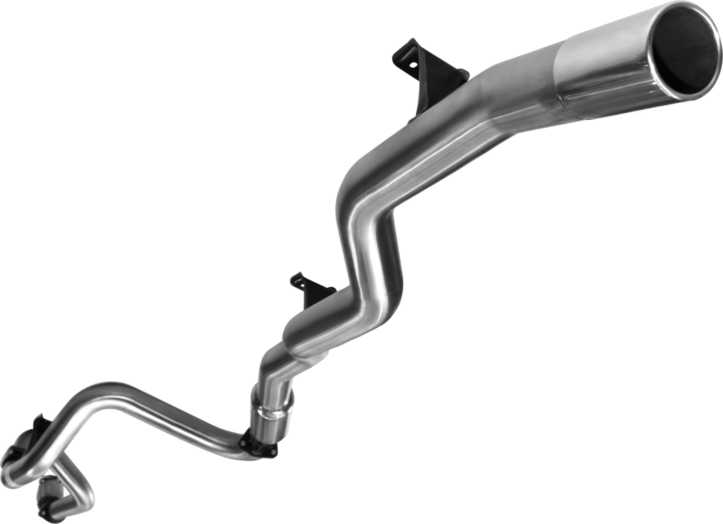MANTA EXHAUSTS | VDJ79 4.5L Diesel Stainless Steel 3” Turbo Back No Cat - No DPF Medium Noise (SSMKTY0128)