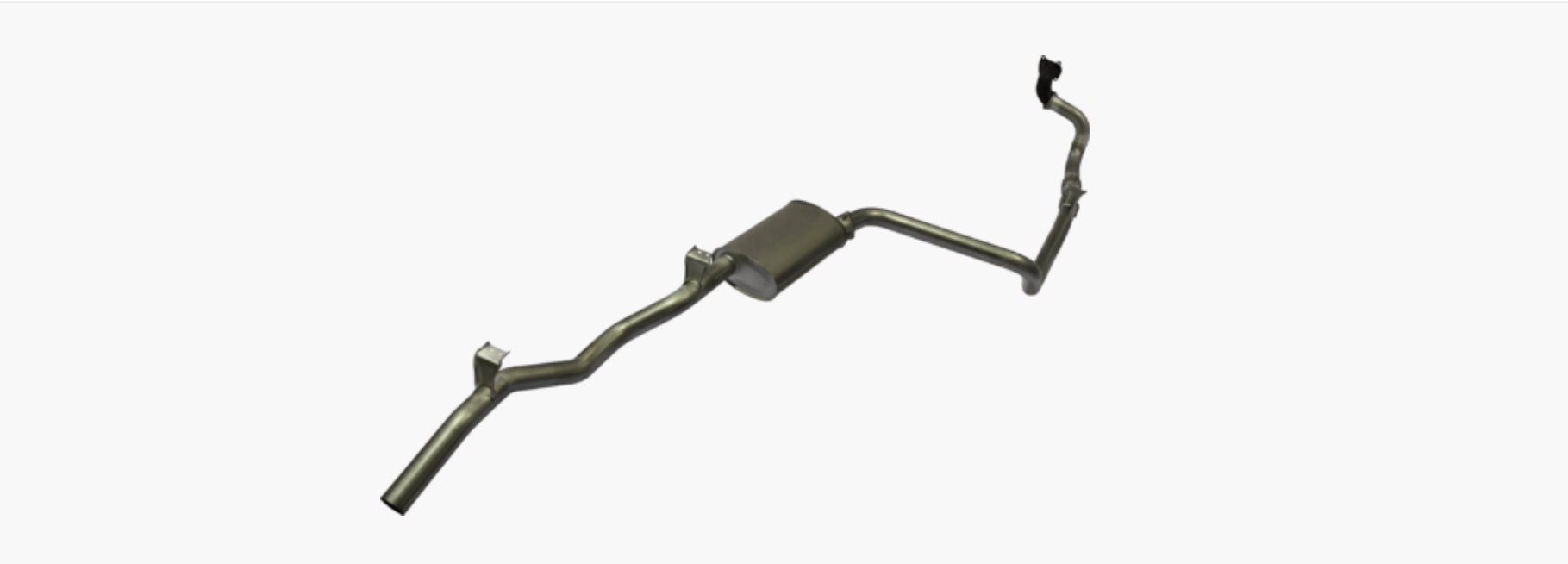MANTA EXHAUSTS | HZJ79 4.2L with Aftermarket Turbo Stainless Steel System 3" (SSMKTY0178)