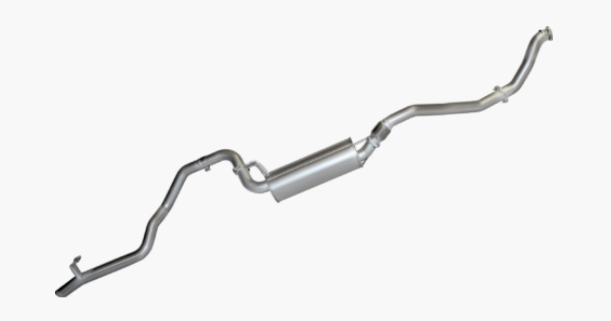 MANTA EXHAUSTS | HZJ105 4.2L Diesel CT26 Turbo 3” Turbo Back with Muffler (SSMKTY0088)