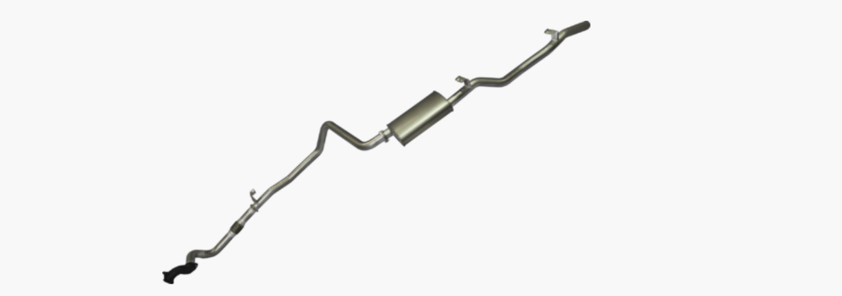 MANTA EXHAUSTS | HZJ79 4.2L with Aftermarket Turbo Stainless Steel System 3" (SSMKTY0178)