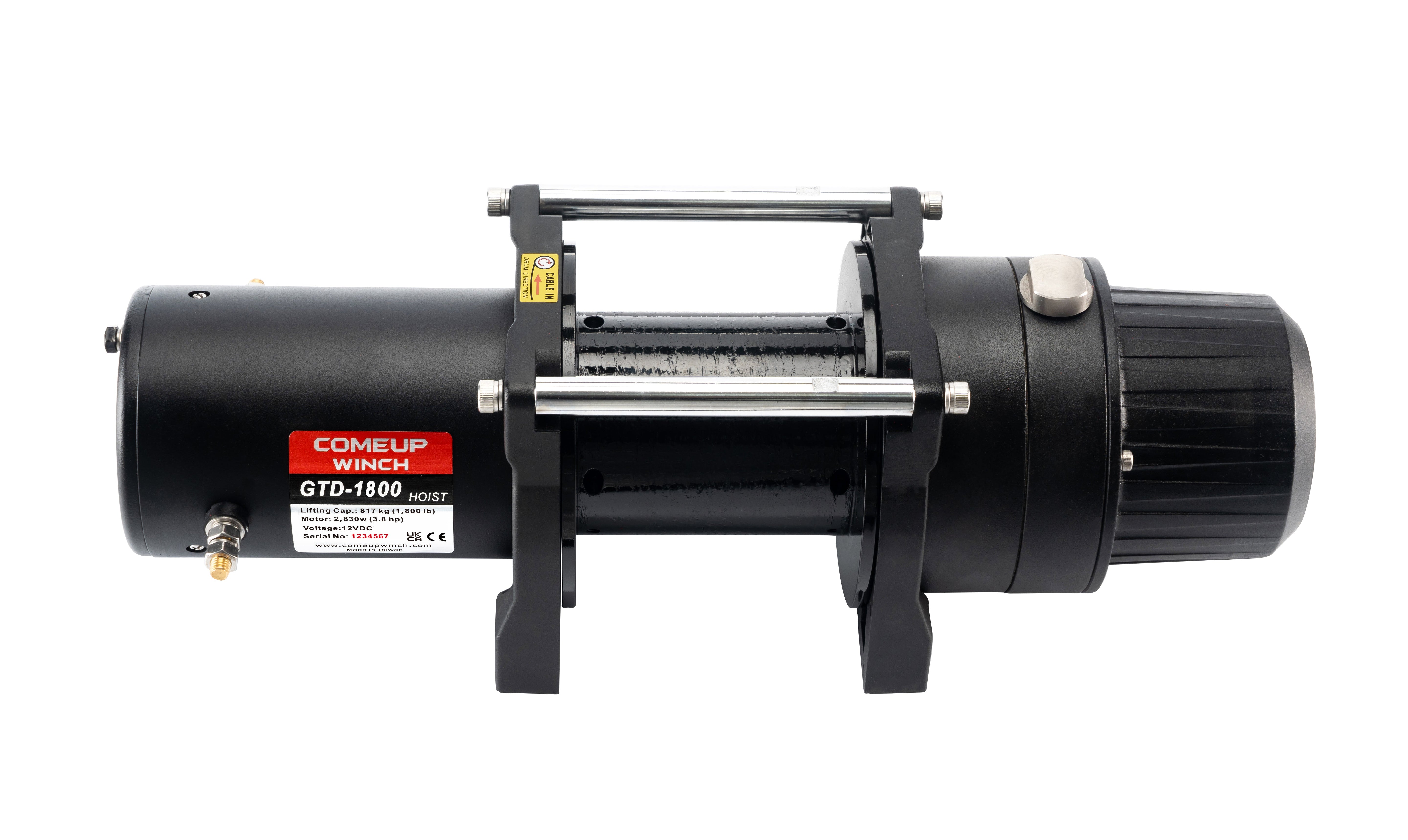 COMEUP WINCH | GTD-1800 12V Hoist Only