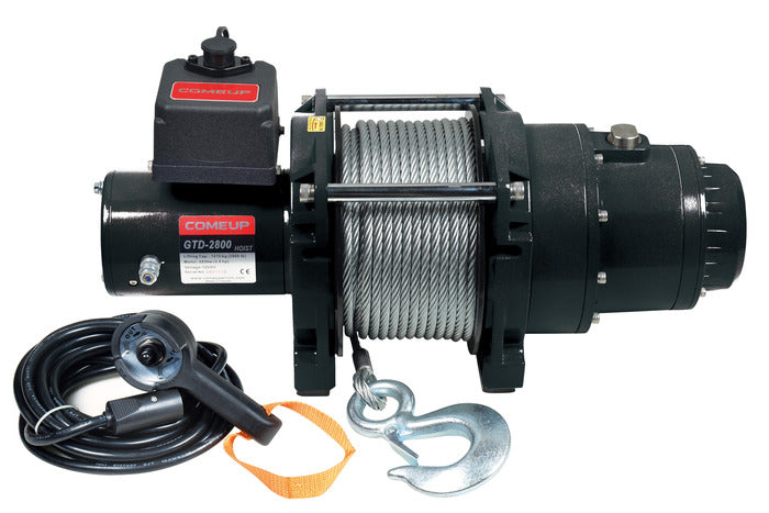 COMEUP WINCH | GTD-2800 12V 2,800lb DC Hoist