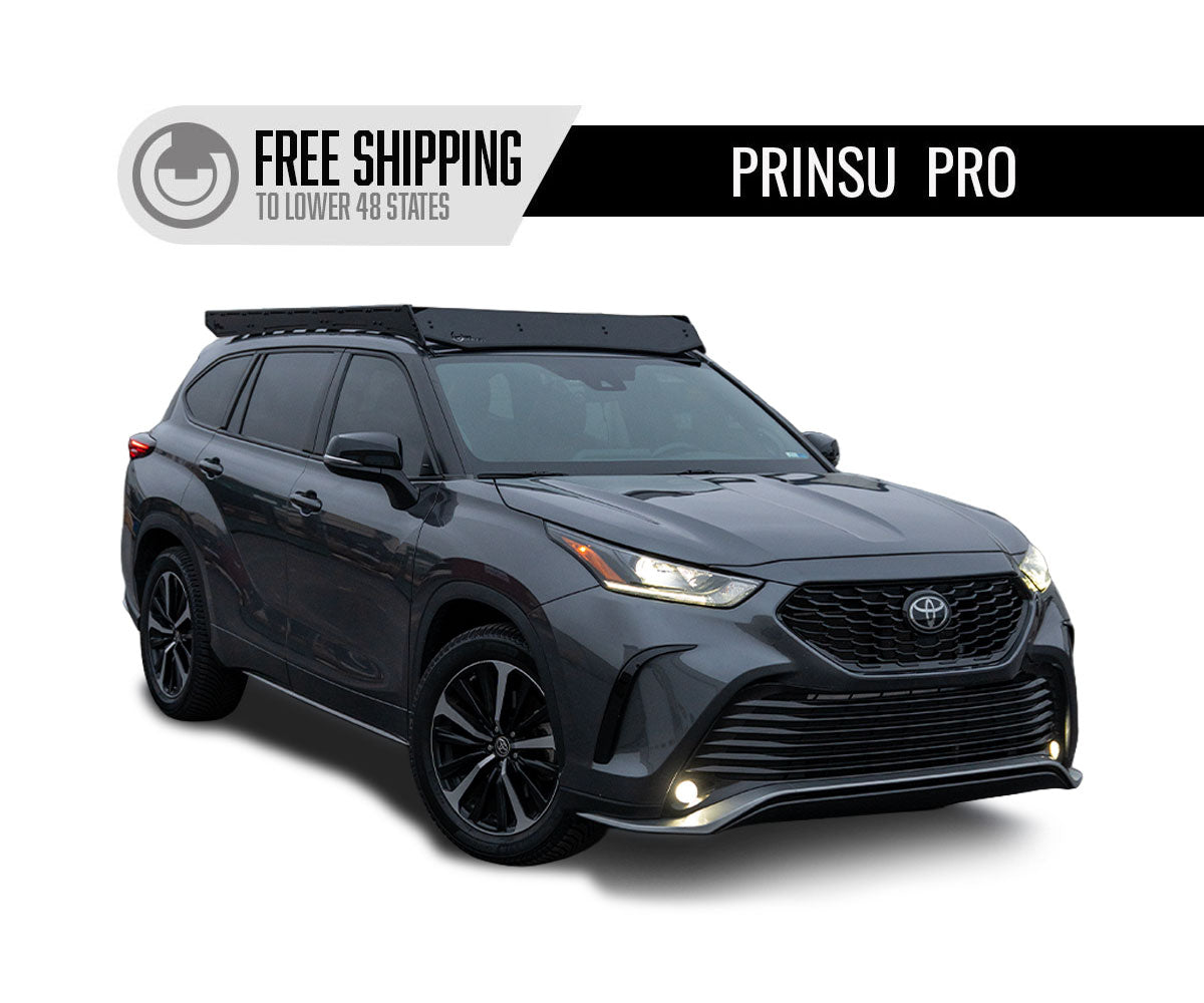 PRINSU DESIGNS | Prinsu Pro Toyota Highlander Roof Rack | 2020-Current