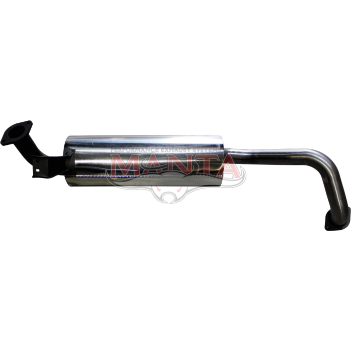 MANTA EXHAUSTS | LandCruiser FZJ80 Stainless Steel 2 1/2in Centre Muffler (SSMBM287MF)