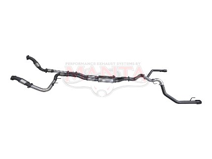 MANTA EXHAUSTS | Ford Ranger Raptor Next Gen T6.2 V6 3.0L Twin Turbo 2022 Onwards (SSMKFD0321)