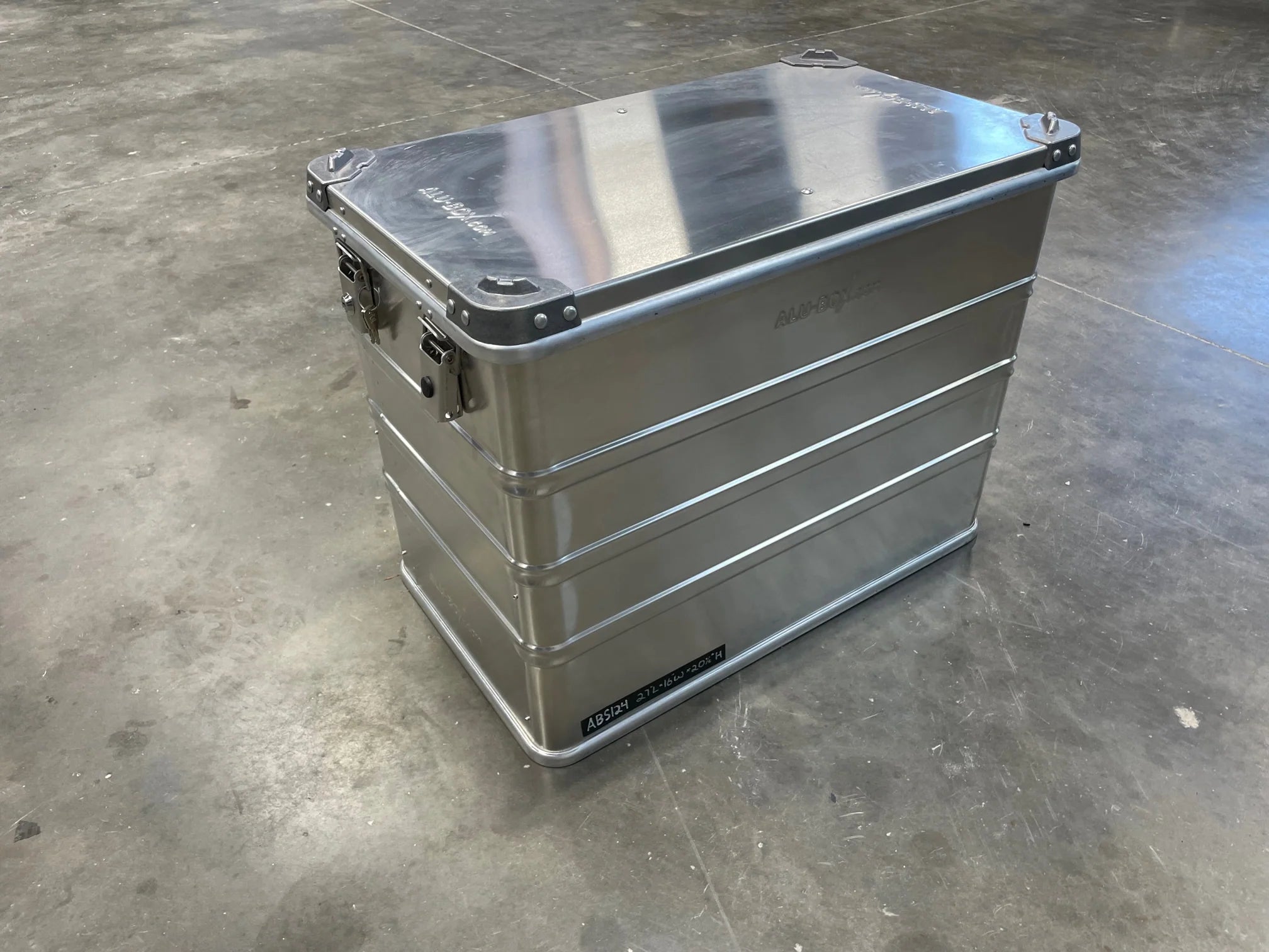 ALUBOX | 124L Aluminum Case