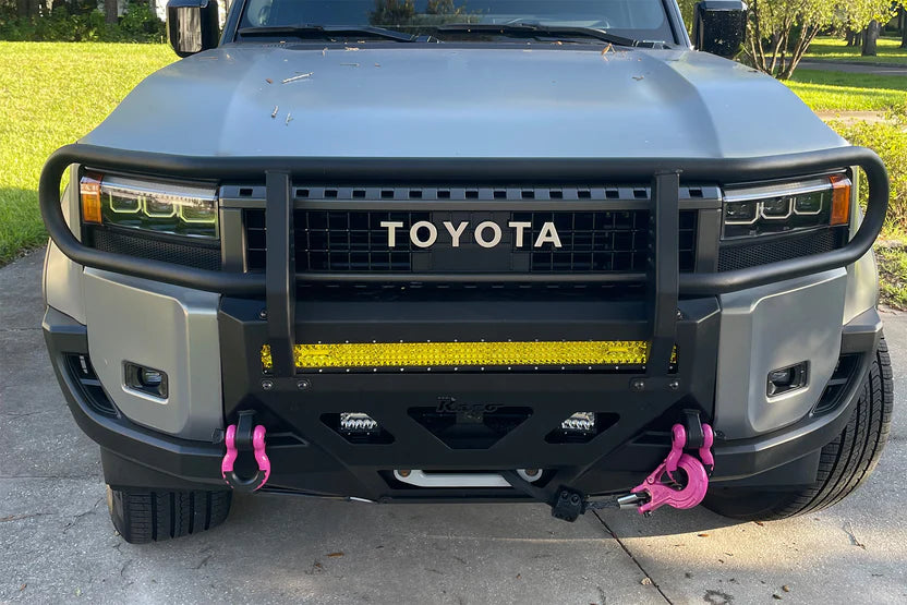 RAGO FABRICATION | Land Cruiser 250 Series (2024 - Present) Brush Guard For Rago's Center Mount Front Bumper (AC7707101NA)