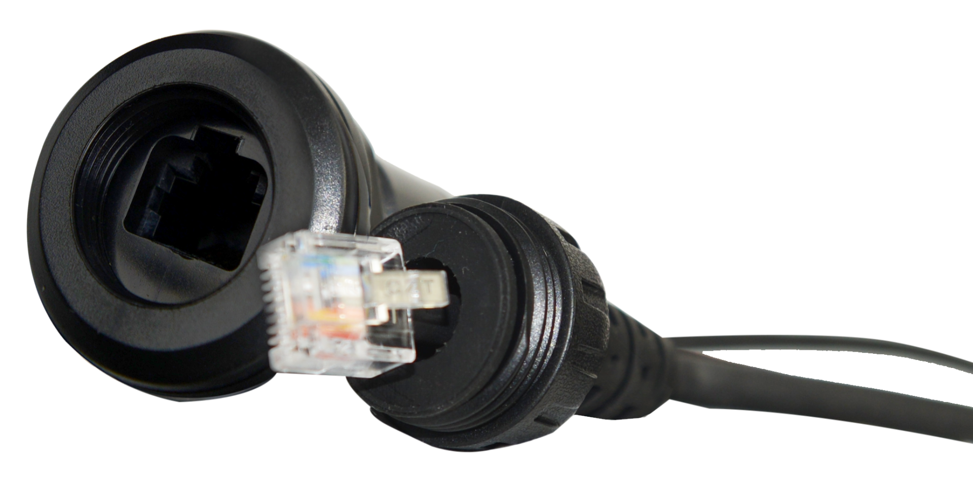 GME RADIOS | IP67 Microphone Extension Lead 6 1/2ft With Panel Mount Suit (XRS-390C LE119)