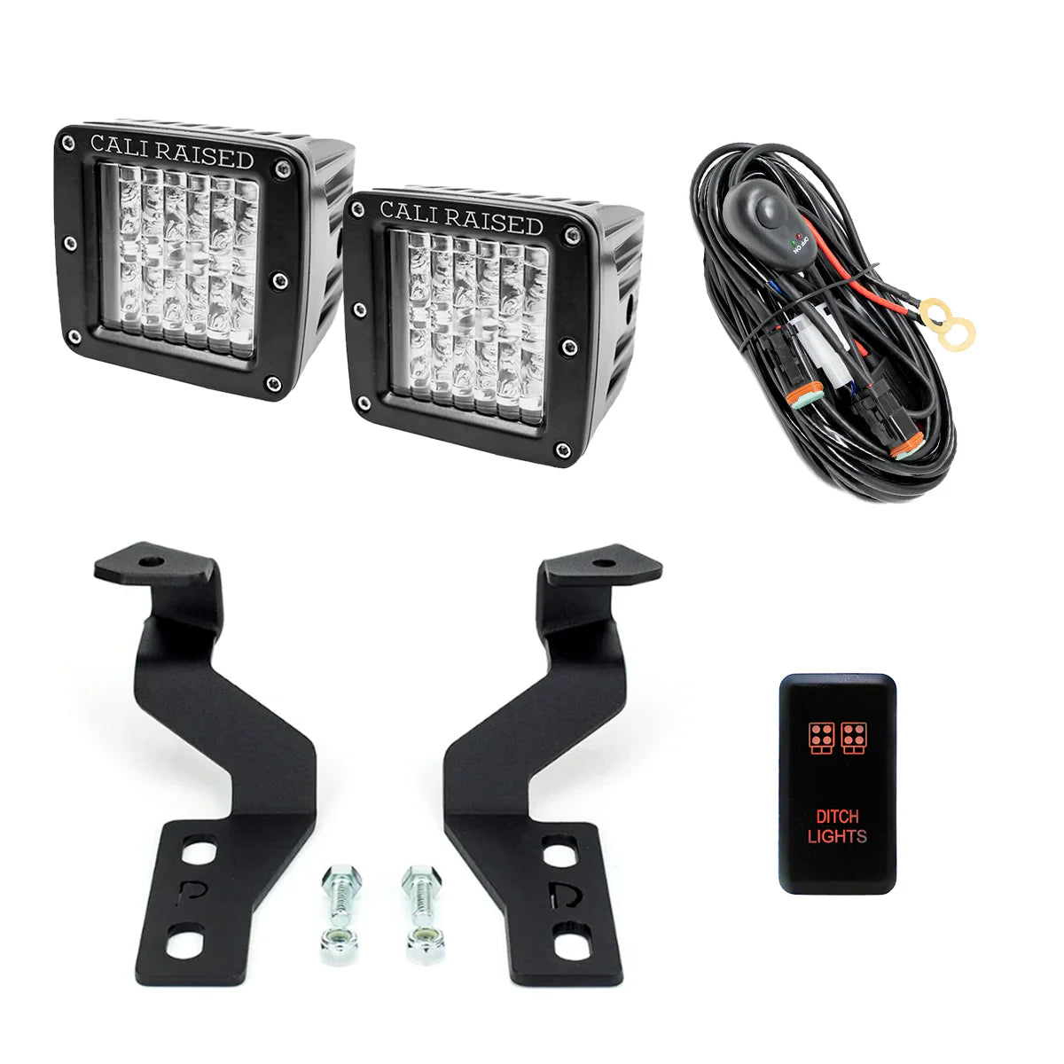 CALI RAISED | 4Runner 4th Gen (2003-2009) Low Profile Ditch Light Kit (CR2811)