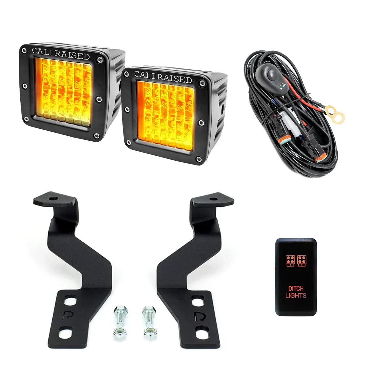 CALI RAISED | 4Runner 4th Gen (2003-2009) Low Profile Ditch Light Kit (CR2811)