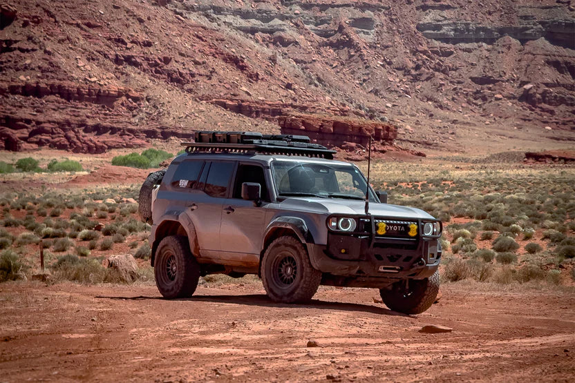 RAGO FABRICATION | Land Cruiser 250 Series (2024 - Present) Brush Guard For Rago's Center Mount Front Bumper (AC7707101NA)