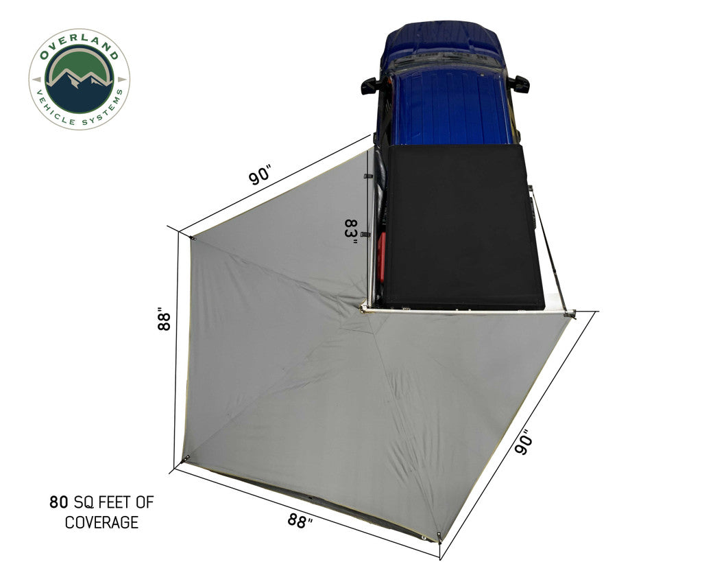OVERLAND VEHICLE SYSTEMS | Nomadic 270 LT Awning Driver Side (19559907)