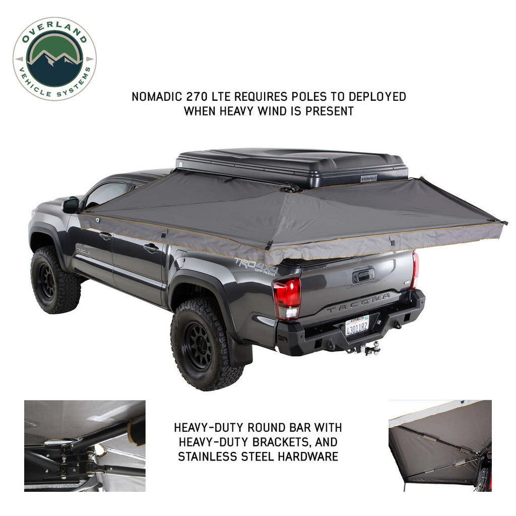 OVERLAND VEHICLE SYSTEMS | Nomadic 270 LTE Driver Side 270 Degree Awning (19679907)
