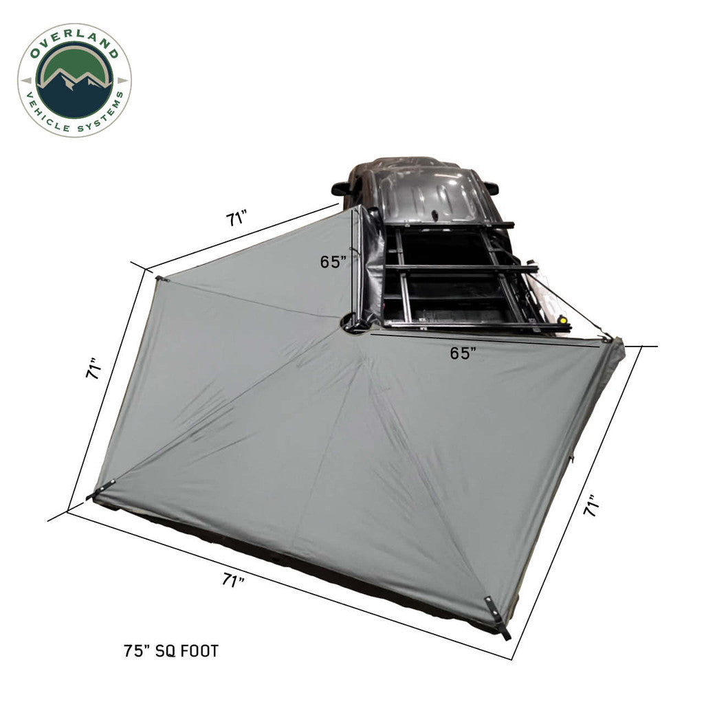 OVERLAND VEHICLE SYSTEMS | Nomadic 270 LTE Driver Side 270 Degree Awning (19679907)
