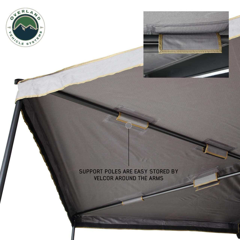 OVERLAND VEHICLE SYSTEMS | Nomadic 270 LTE Driver Side 270 Degree Awning (19679907)