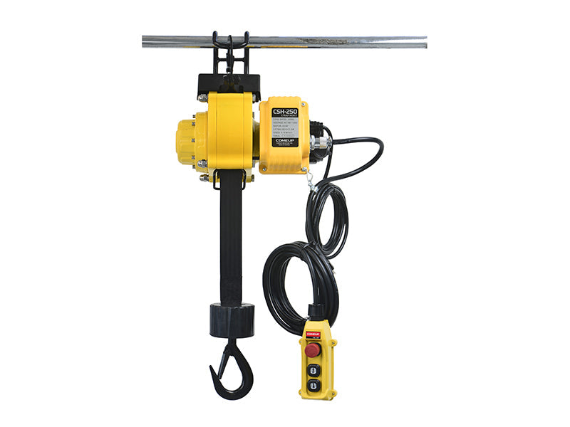 COMEUP WINCH | AC Strap Hoist - CSH-250 - 767 Lb. Capacity, 16.4ft. Lift, 110 Volts