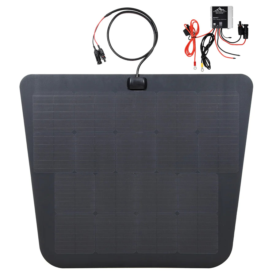 CASCADIA 4X4 | Tundra 2nd & 1st Gen VSS System 90 Watt Hood Solar Panel