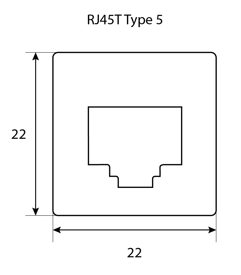 GME RADIOS | RJ45 Pass Through Adaptor Toyota (XRS-RJ45T5)