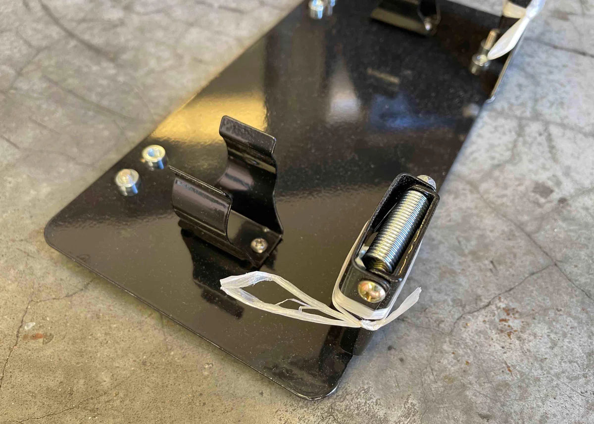 BACKWOODS ADVENTURE MODS | 4Runner 5th Gen 2010-On Flip Up License Plate Holder Roller Fairlead (BW07-0002)