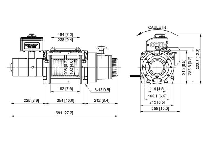 COMEUP WINCH | STS-15010