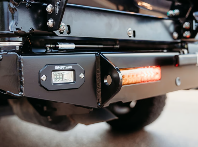 THE CRUISER COMPANY | Land Cruiser 200 Series (2008-2021) High Clearance Rear Bumper With Quarter Panel Hoops (TCC-200-RB)