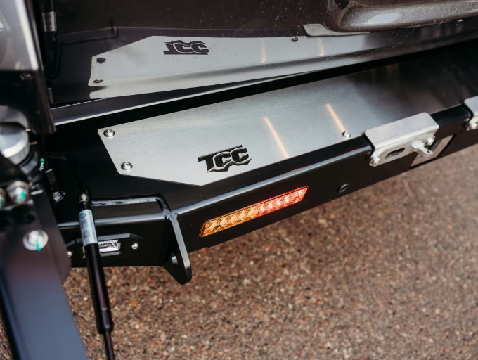 THE CRUISER COMPANY | Land Cruiser 200 Series (2008-2021) High Clearance Rear Bumper With Quarter Panel Hoops (TCC-200-RB)