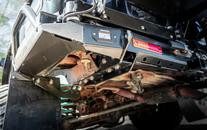 THE CRUISER COMPANY | Land Cruiser 80 Series (1991-1997) High Clearance Rear Bumper With Integrated Tow Hitch (TCC-80-RB-TOW)