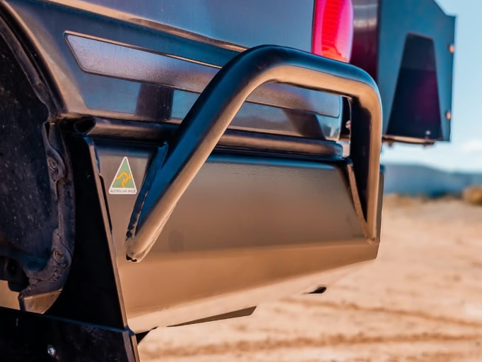 THE CRUISER COMPANY | Land Cruiser 100 Series (1998-2007) High Clearance Rear Bumper With Tow Hitch (TCC-100-RB-TOW)