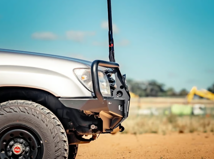 THE CRUISER COMPANY | Land Cruiser 100 Series (1998-2007) High Clearance Full Hoop Front Bumper (TCC-100-HCBB)