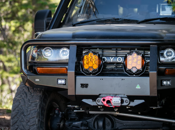 THE CRUISER COMPANY | Land Cruiser 80 Series (1991-1997) High Clearance Full Hoop Front Bumper (TCC-80-HCBB)