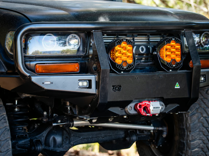 THE CRUISER COMPANY | Land Cruiser 80 Series (1991-1997) High Clearance Full Hoop Front Bumper (TCC-80-HCBB)