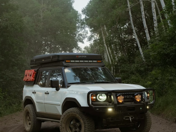 THE CRUISER COMPANY | Land Cruiser Prado 250 (2024 - Present) Series High Clearance Full Hoop Front Bumper (TCC-250-HCBB)