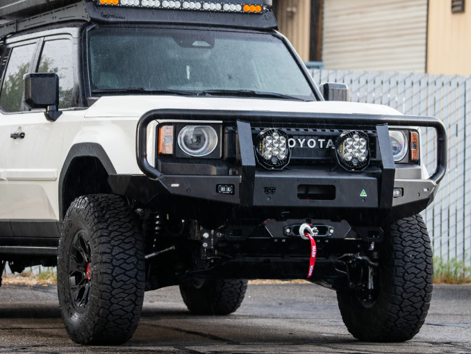 THE CRUISER COMPANY | Land Cruiser Prado 250 (2024 - Present) Series High Clearance Full Hoop Front Bumper (TCC-250-HCBB)