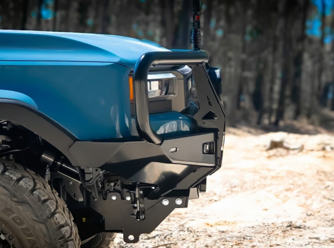 THE CRUISER COMPANY | Land Cruiser Prado 250 (2024 - Present) Series High Clearance Full Hoop Front Bumper (TCC-250-HCBB)