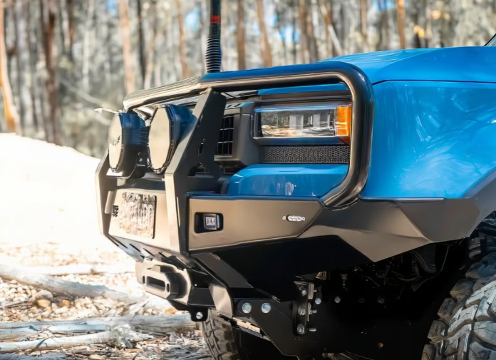 THE CRUISER COMPANY | Land Cruiser Prado 250 (2024 - Present) Series High Clearance Full Hoop Front Bumper (TCC-250-HCBB)